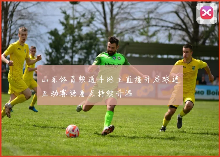 山东体育频道斗地主直播开启球迷互动赛场看点持续升温